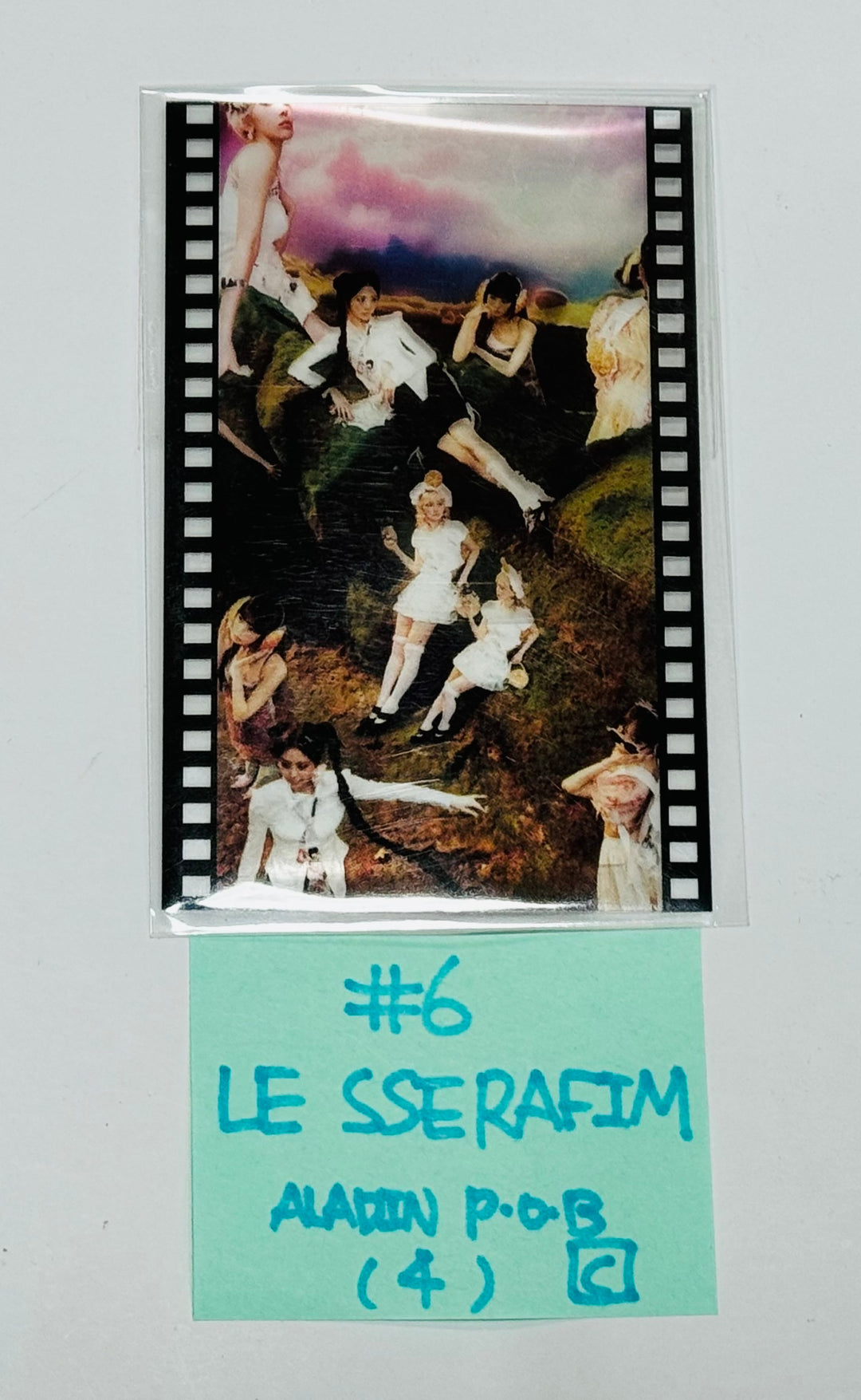 LE SSERAFIM "CRAZY" - Aladin Pre-Order Benefit Film Photocard [Compact Ver.] [24.9.2] - HALLYUSUPERSTORE