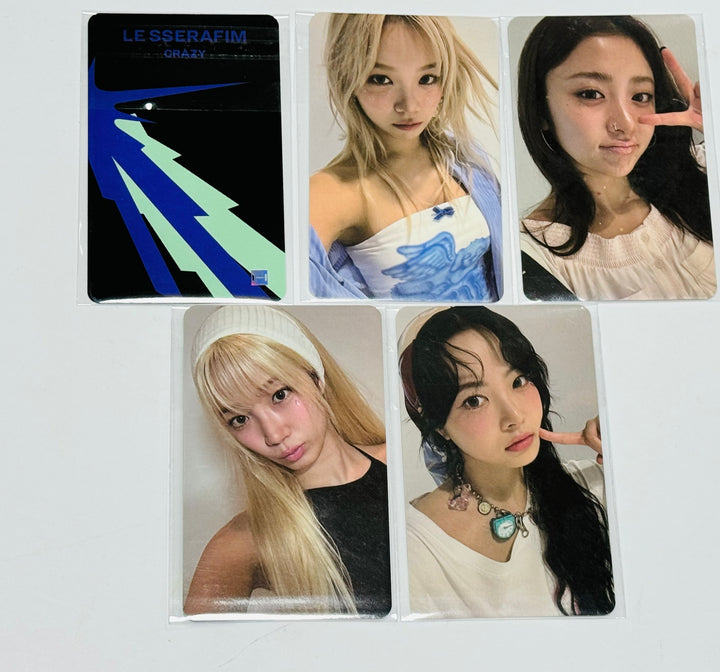 LE SSERAFIM "CRAZY" - Music Art Lucky Draw Event Photocard [24.9.2] - HALLYUSUPERSTORE