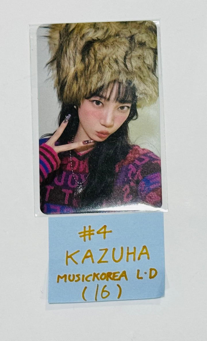 LE SSERAFIM "CRAZY" - Music Korea Lucky Draw Event Photocard [24.9.2] - HALLYUSUPERSTORE