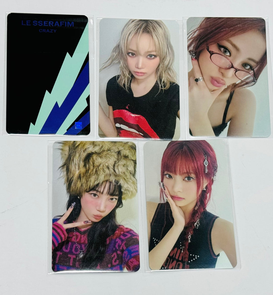 LE SSERAFIM "CRAZY" - Music Korea Lucky Draw Event Photocard [24.9.2] - HALLYUSUPERSTORE