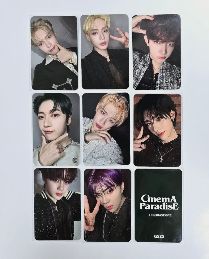 ZEROBASEONE(ZB1) "CINEMA PARADISE" - GS25 Event Photocard [ZEROSE Ver.] [24.9.2] - HALLYUSUPERSTORE