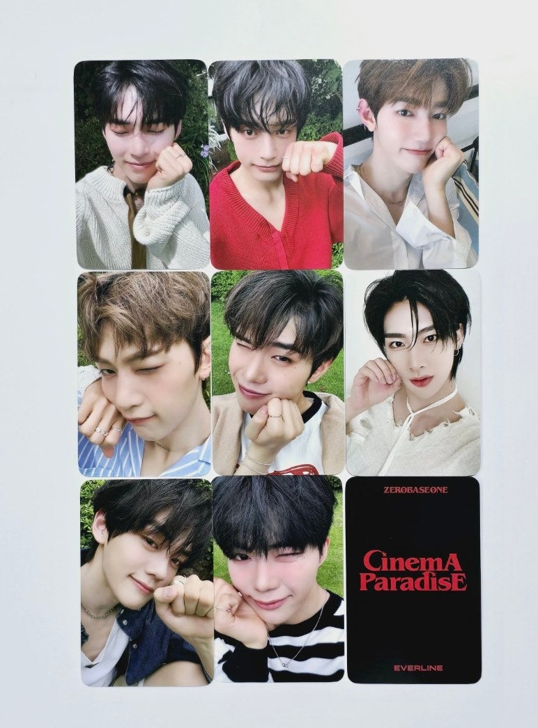 ZEROBASEONE(ZB1) "CINEMA PARADISE" - Everline Event Photocard [Digipack Ver.] [24.9.2] - HALLYUSUPERSTORE