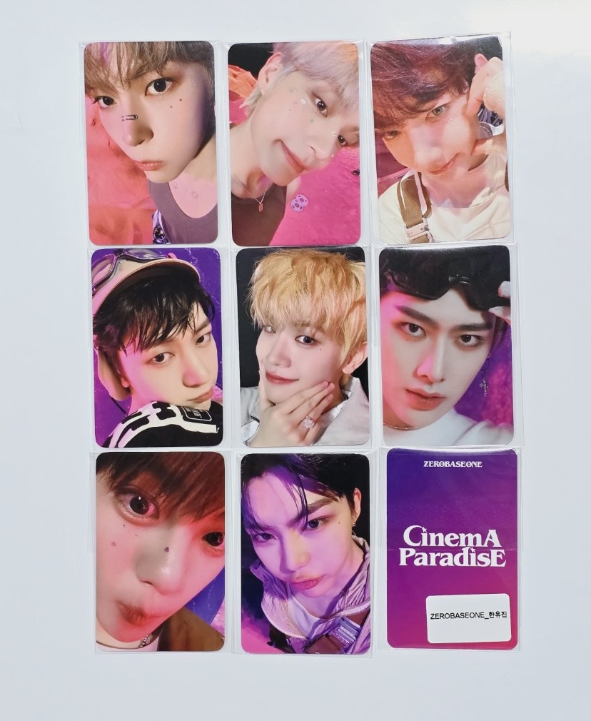 ZEROBASEONE(ZB1) "CINEMA PARADISE" - Music & Drama Pre-Order Benefit Photocard [Digipack Ver.] [24.9.2] - HALLYUSUPERSTORE