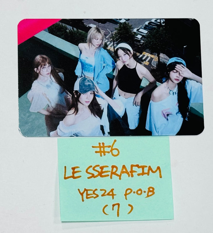 LE SSERAFIM "CRAZY" - Yes24 Pre-Order Benefit Photocard [24.9.2] - HALLYUSUPERSTORE