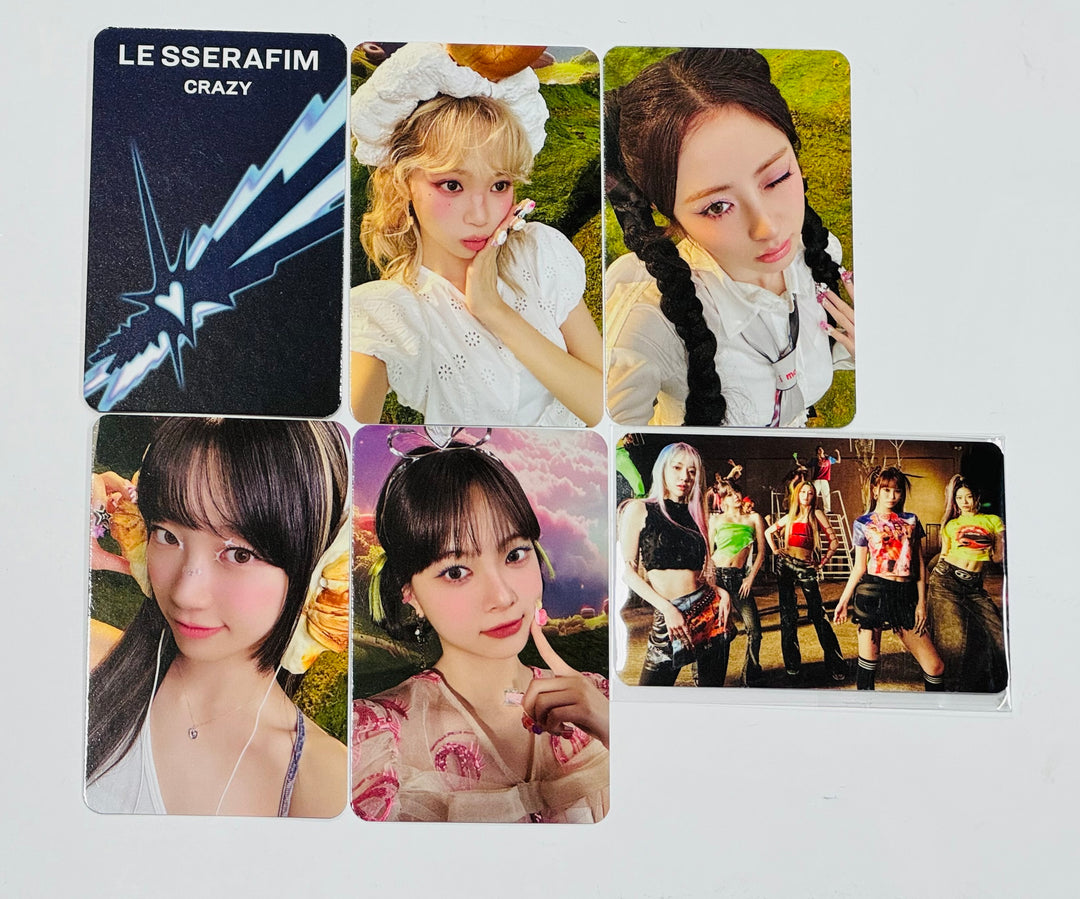 LE SSERAFIM "CRAZY" - Aladin Pre-Order Benefit Photocard [Restocked 9/10] [24.9.2] - HALLYUSUPERSTORE