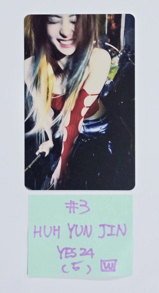 LE SSERAFIM "CRAZY" - Yes 24 Pre-Order Benefit PVC Photocard [Weverse Album Ver.] [24.9.2] - HALLYUSUPERSTORE