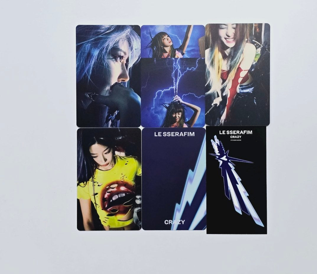 LE SSERAFIM "CRAZY" - Yes 24 Pre-Order Benefit PVC Photocard [Weverse Album Ver.] [24.9.2] - HALLYUSUPERSTORE