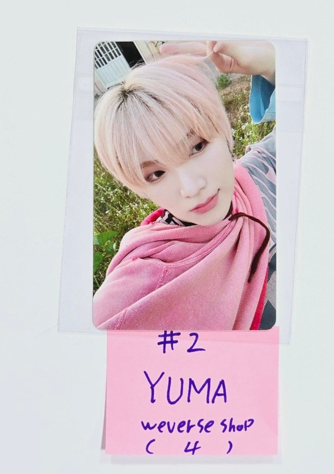&TEAM YUMA チェキ サイン Weverse