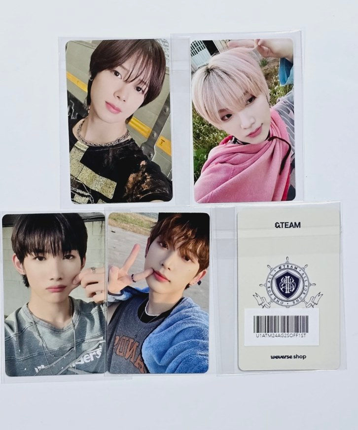 &TEAM "Aoarashi" - Weverse Shop Fansign Event Photocard Round 2 [24.9.3] - HALLYUSUPERSTORE