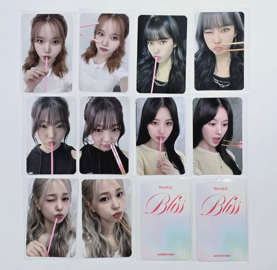 Weeekly "Bliss" - Mini Record Fansign Event Photocard Round 6 [Platform Ver.] [24.9.3] - HALLYUSUPERSTORE