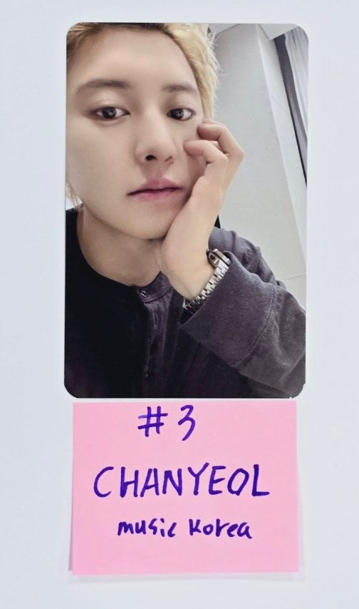 CHANYEOL "Black Out" - [Withmuu, Music Korea, Ktown4U] Pre-Order Benefit Photocard [24.9.3] - HALLYUSUPERSTORE