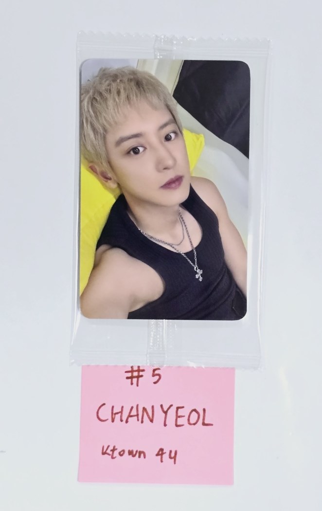 CHANYEOL "Black Out" - [Withmuu, Music Korea, Ktown4U] Pre-Order Benefit Photocard [24.9.3] - HALLYUSUPERSTORE