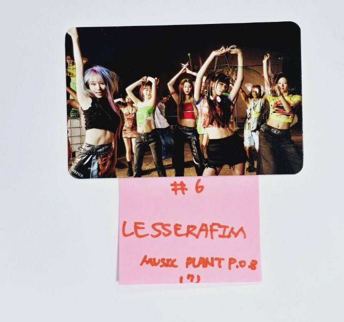 LE SSERAFIM "CRAZY" - Music Plant Pre-Order Benefit Photocard [24.9.3]