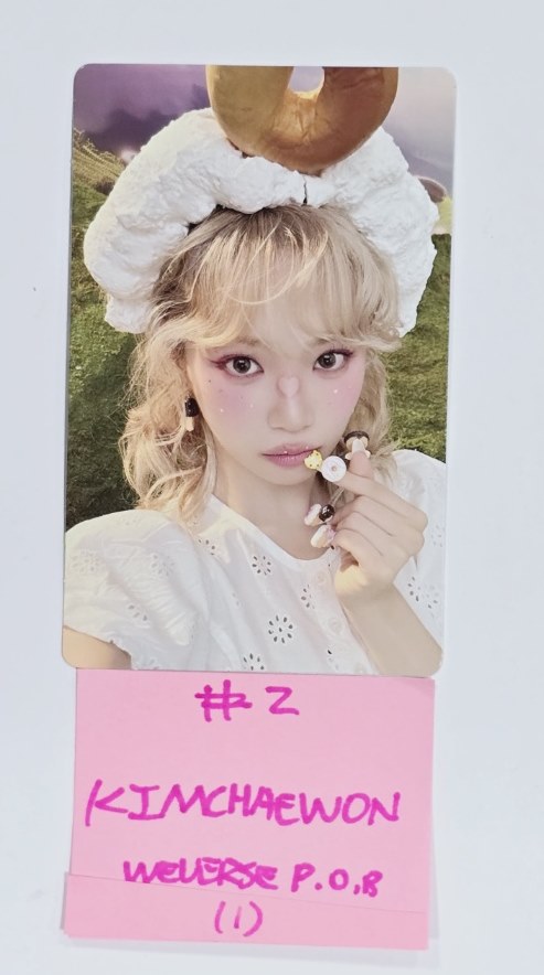 LE SSERAFIM "CRAZY" - Weverse Shop Pre-Order Benefit Photocard [24.9.3] (Restocked 9/4) - HALLYUSUPERSTORE