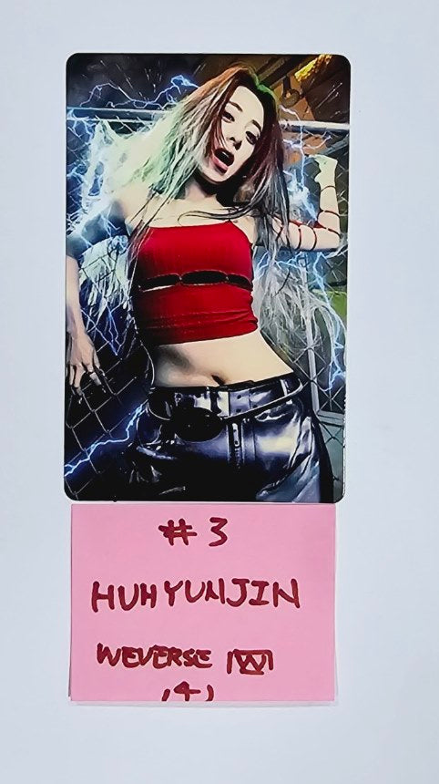 LE SSERAFIM "CRAZY" - Weverse Shop Pre-Order Benefit Photocard [Weverse Album Ver.] [24.9.3]