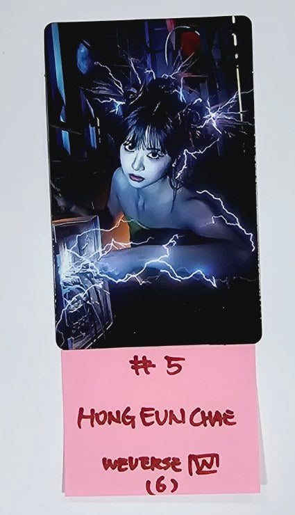 LE SSERAFIM "CRAZY" - Weverse Shop Pre-Order Benefit Photocard [Weverse Album Ver.] [24.9.3]