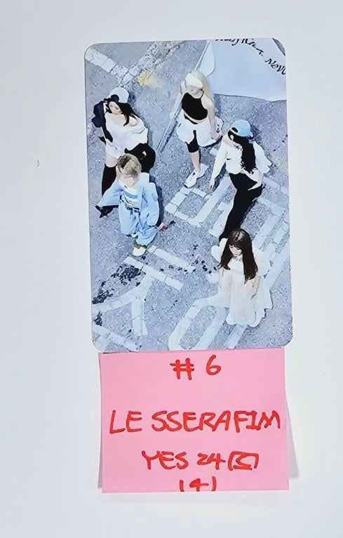 LE SSERAFIM "CRAZY" - Yes24 Pre-Order Benefit Photocard [Compact Ver.] [24.9.3] - HALLYUSUPERSTORE