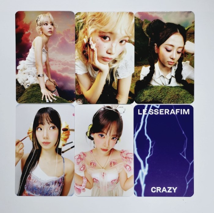 LE SSERAFIM "CRAZY" - Yes24 Pre-Order Benefit Photocard [Compact Ver.] [24.9.3] - HALLYUSUPERSTORE