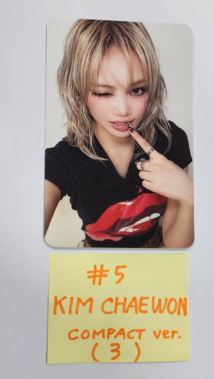 LE SSERAFIM "CRAZY" - Official Photocard [Compact Ver.] [24.9.3] - HALLYUSUPERSTORE