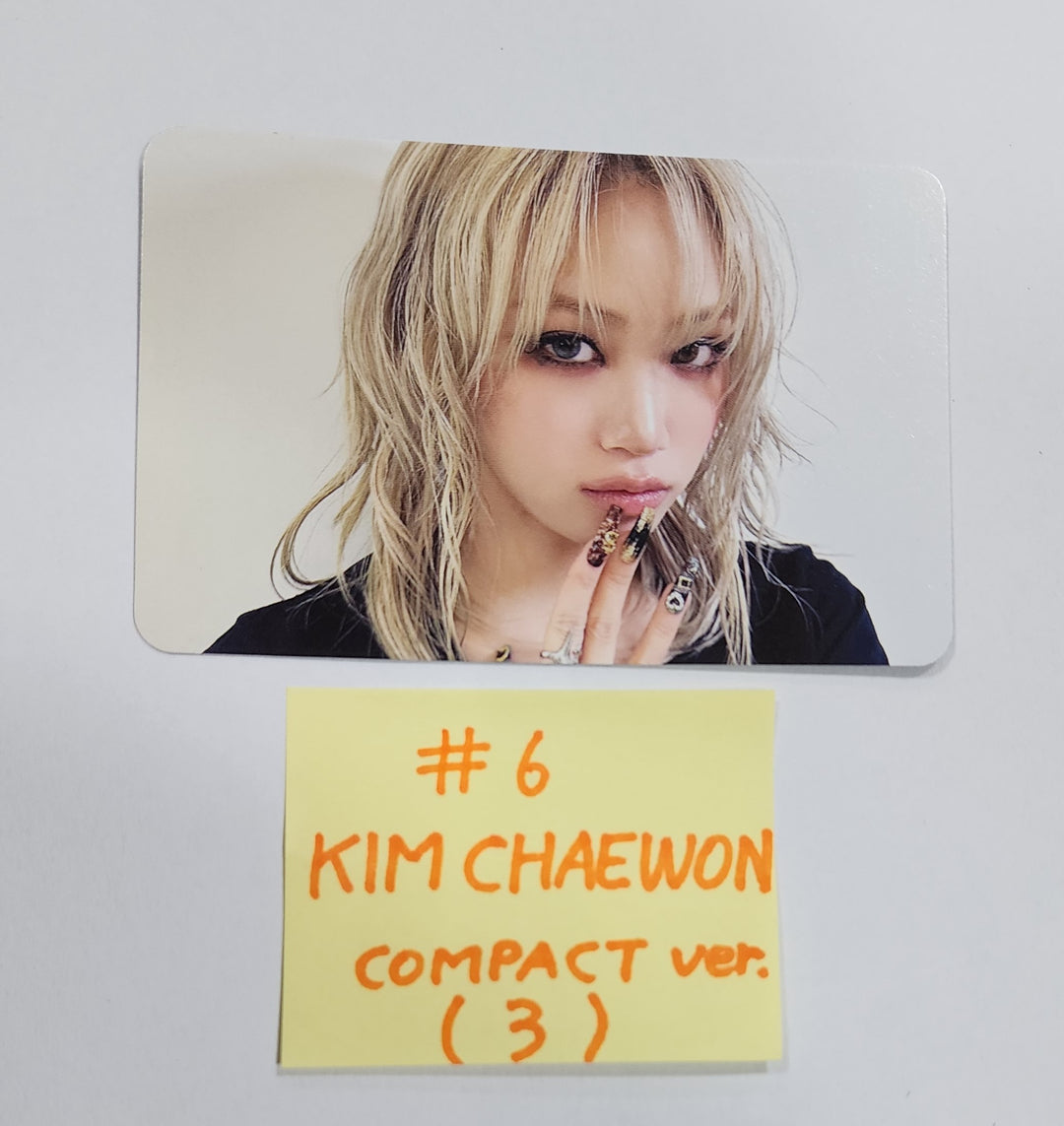 LE SSERAFIM "CRAZY" - Official Photocard [Compact Ver.] [24.9.3] - HALLYUSUPERSTORE