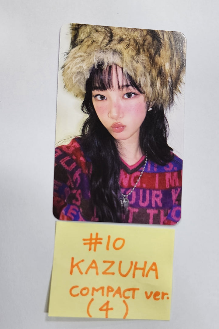 LE SSERAFIM "CRAZY" - Official Photocard [Compact Ver.] [24.9.3] - HALLYUSUPERSTORE