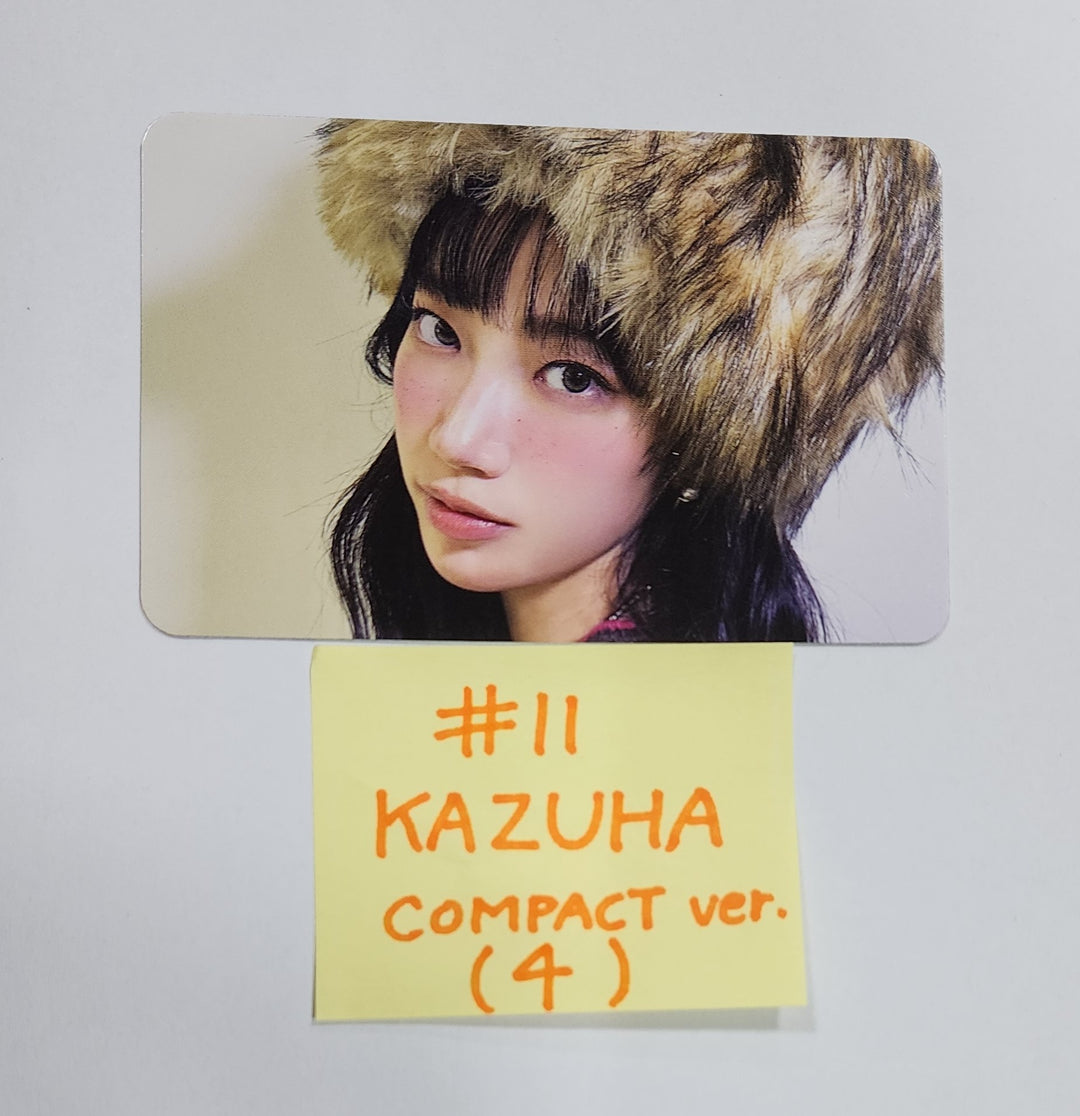 LE SSERAFIM "CRAZY" - Official Photocard [Compact Ver.] [24.9.3] - HALLYUSUPERSTORE