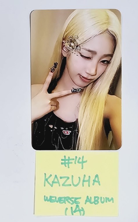 LE SSERAFIM "CRAZY" - Official Photocard [Weverse Album Ver.] [24.9.3] - HALLYUSUPERSTORE