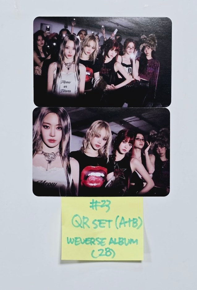 LE SSERAFIM "CRAZY" - Official Photocard [Weverse Album Ver.] [24.9.3] - HALLYUSUPERSTORE