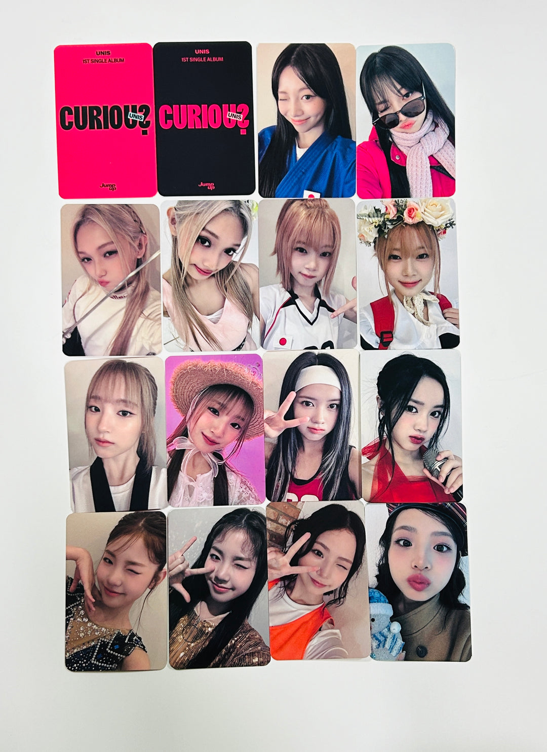 UNIS 'CURIOUS' - Jump Up Fansign Event Photocard [24.9.4]