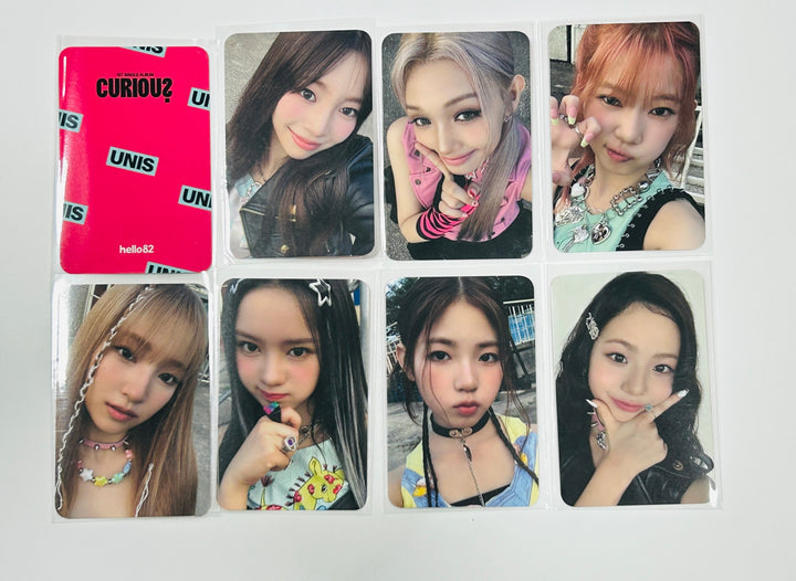 UNIS 'CURIOUS' - Hello82 Signed Album Event Photocard [24.9.4] - HALLYUSUPERSTORE