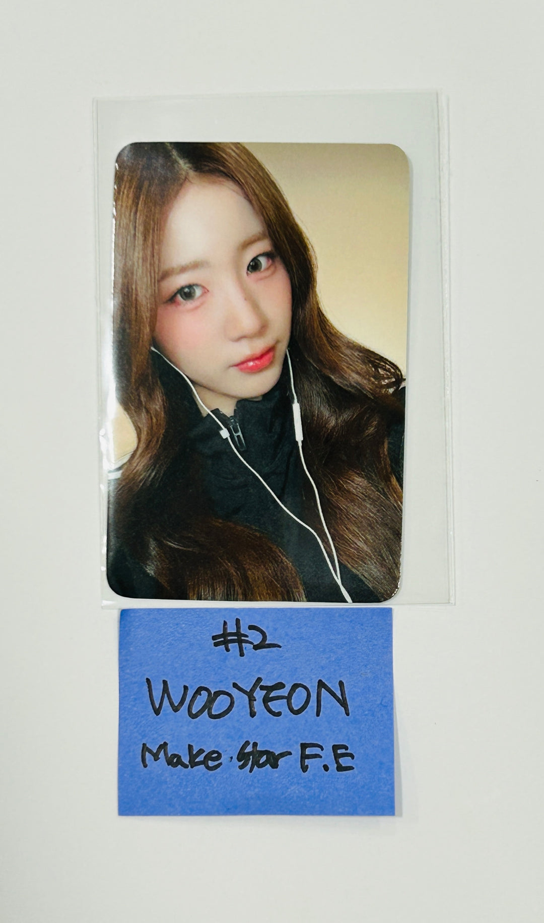 Wooah "Unframed" - Makestar Fansign Event Photocard [24.9.4] - HALLYUSUPERSTORE