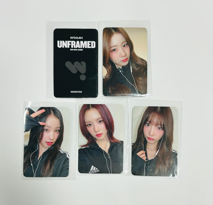 Wooah "Unframed" - Makestar Fansign Event Photocard [24.9.4] - HALLYUSUPERSTORE