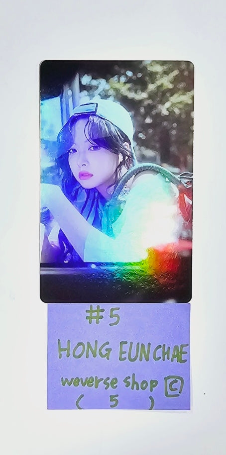 LE SSERAFIM "CRAZY" - Weverse Shop Pre-Order Benefit Hologram Photocard, Sticker Set(6ea) [Compact Ver.] [24.9.4] - HALLYUSUPERSTORE