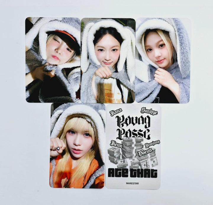 YOUNG POSSE "Ate That" - Makestar Fansign Event Photocard [24.9.4] - HALLYUSUPERSTORE