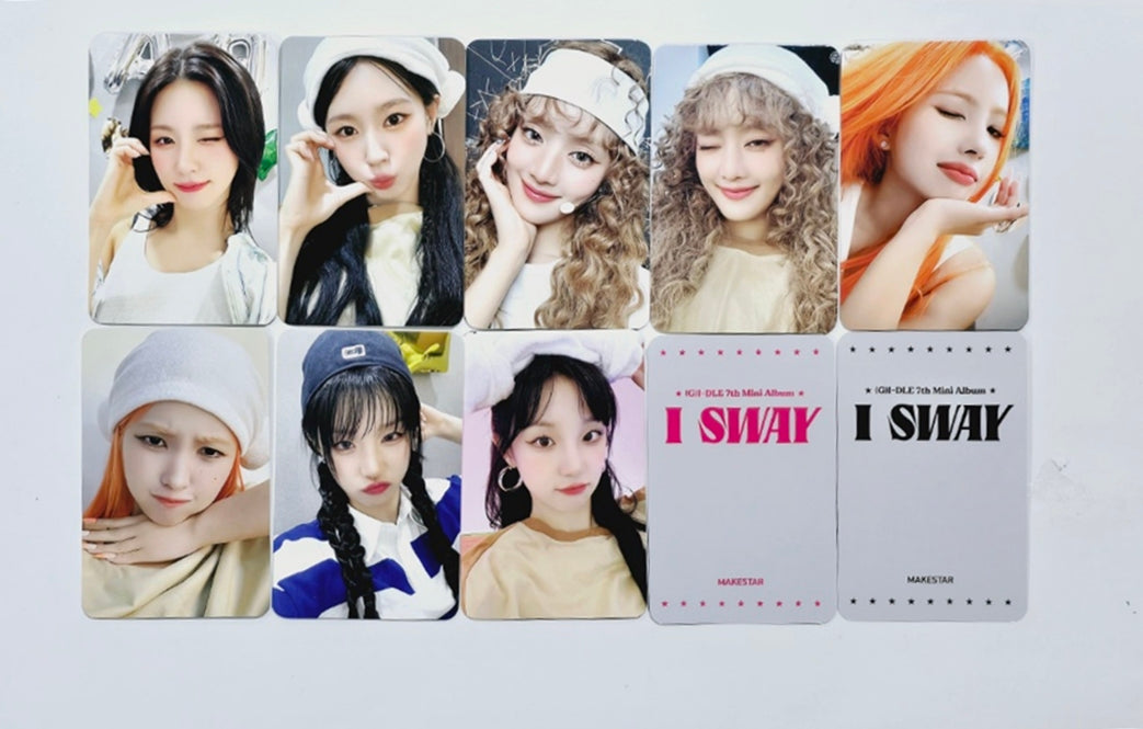 (g) I-DLE "I SWAY" - Makestar Fansign Event Photocard [Poca Ver.] [24.9.4] - HALLYUSUPERSTORE