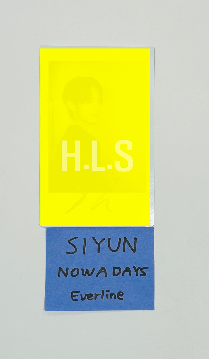 SIYUN (Of Nowadays) "Nowhere" - Hand Autographed(Signed) Polaroid [24.9.4] - HALLYUSUPERSTORE