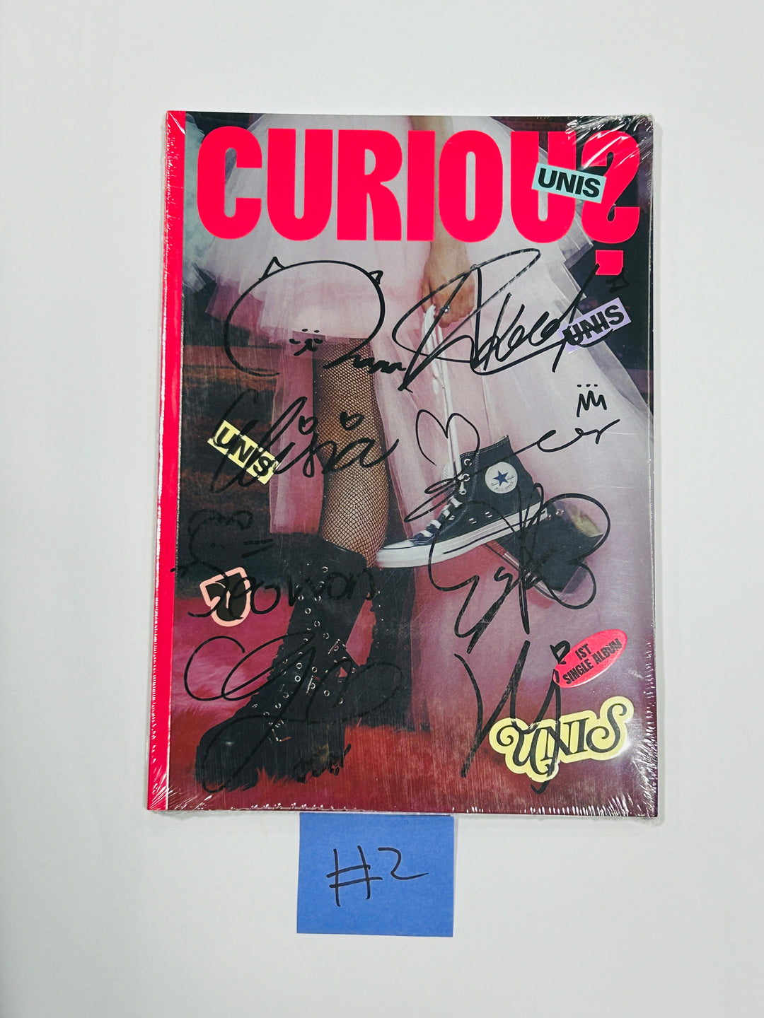 UNIS 'CURIOUS' - Hand Autographed(Signed) Album [24.9.4] (1) - HALLYUSUPERSTORE