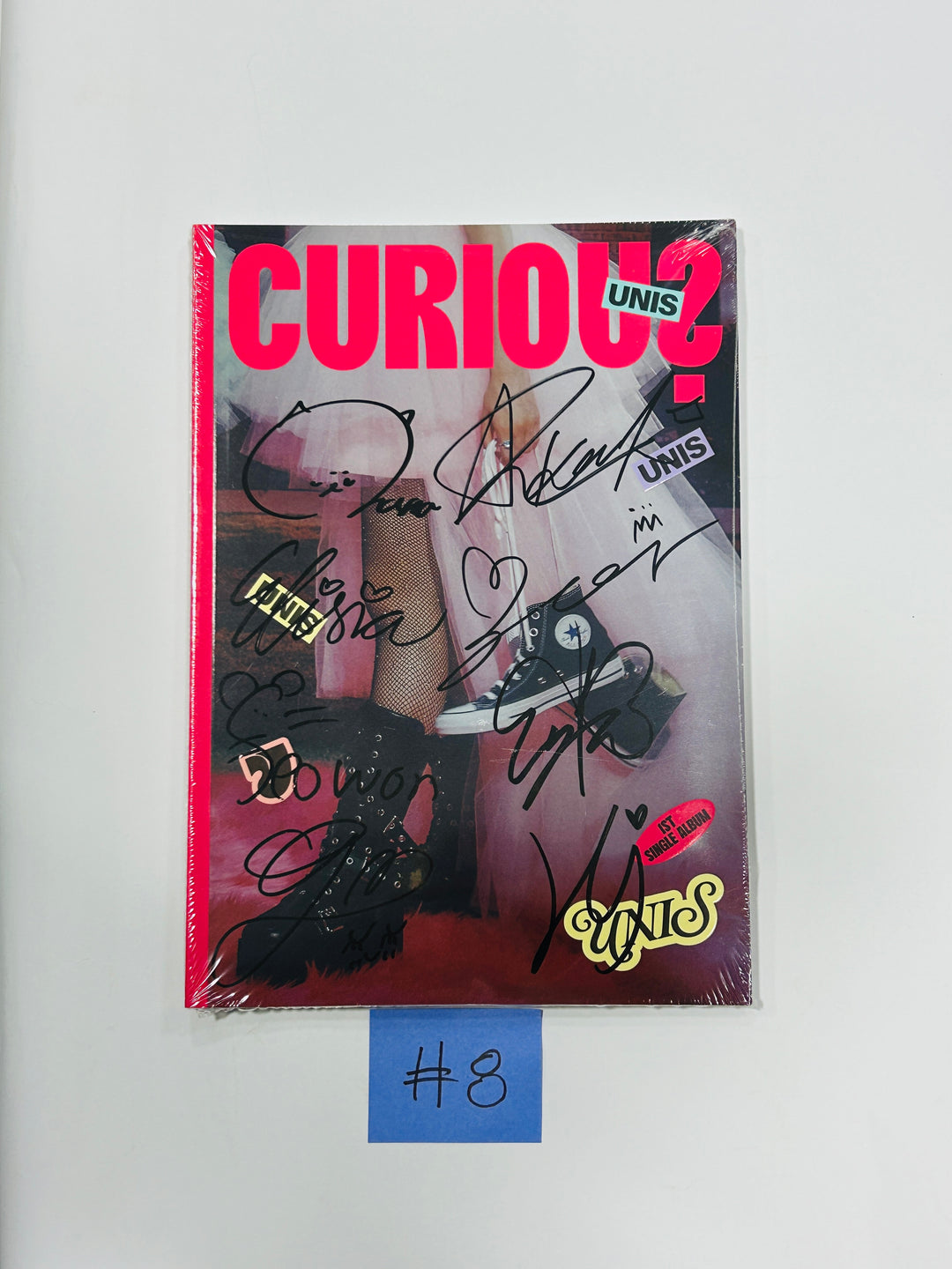 UNIS 'CURIOUS' - Hand Autographed(Signed) Album [24.9.4] (1) - HALLYUSUPERSTORE