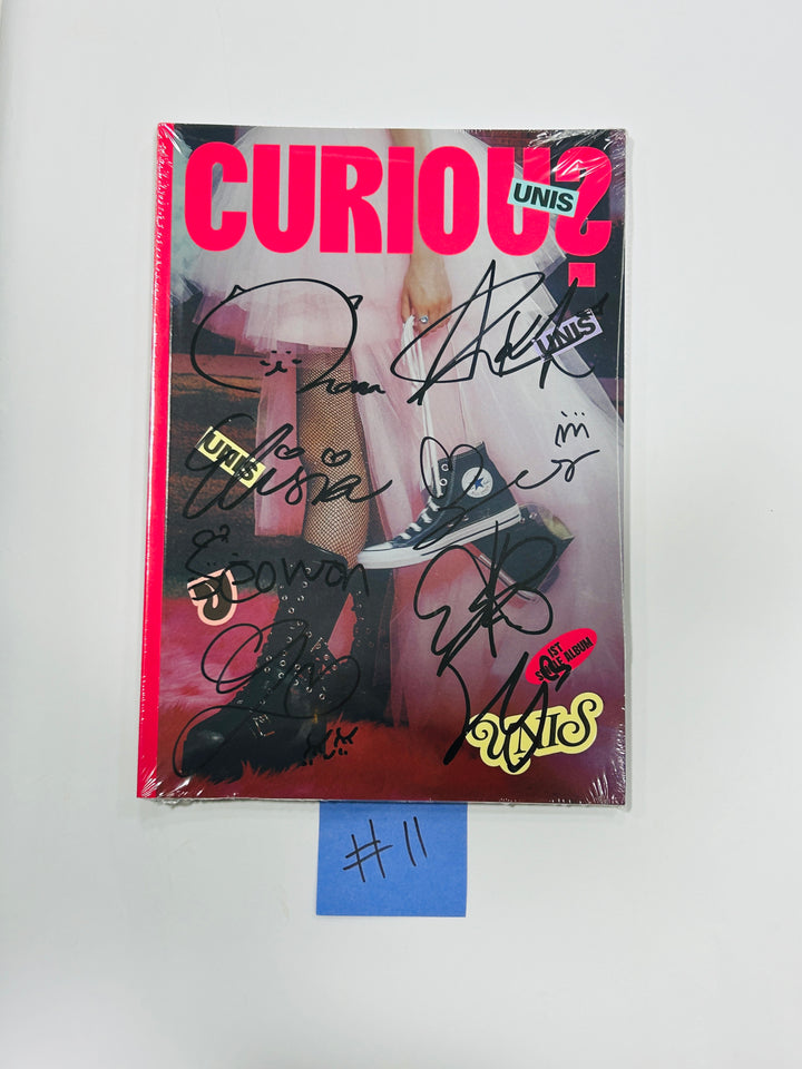 UNIS 'CURIOUS' - Hand Autographed(Signed) Album [24.9.4] (1) - HALLYUSUPERSTORE