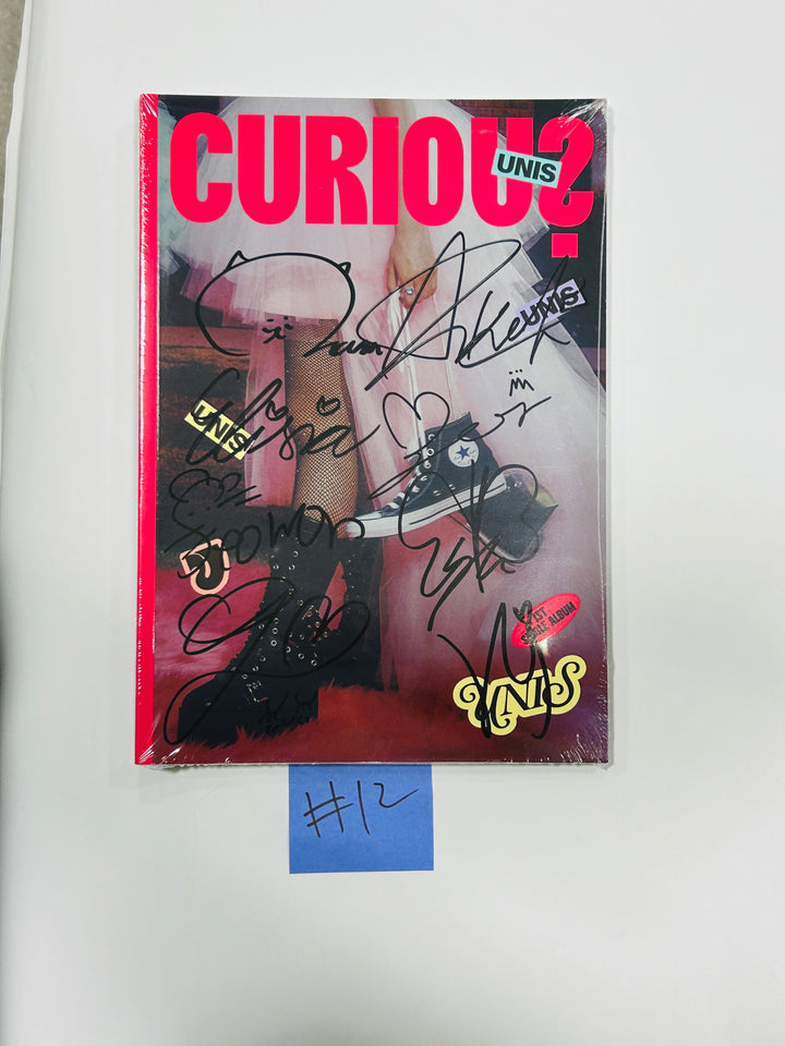 UNIS 'CURIOUS' - Hand Autographed(Signed) Album [24.9.4] (1) - HALLYUSUPERSTORE