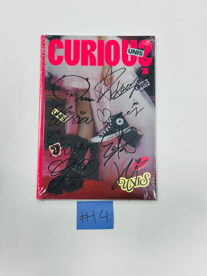 UNIS 'CURIOUS' - Hand Autographed(Signed) Album [24.9.4] (1) - HALLYUSUPERSTORE