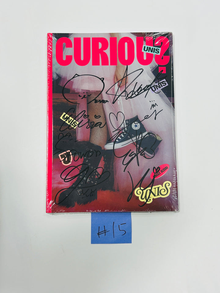 UNIS 'CURIOUS' - Hand Autographed(Signed) Album [24.9.4] (1) - HALLYUSUPERSTORE