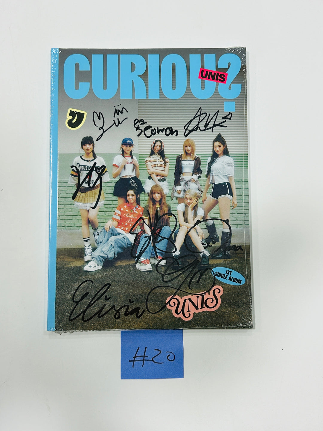 UNIS 'CURIOUS' - Hand Autographed(Signed) Album [24.9.4] (2) - HALLYUSUPERSTORE