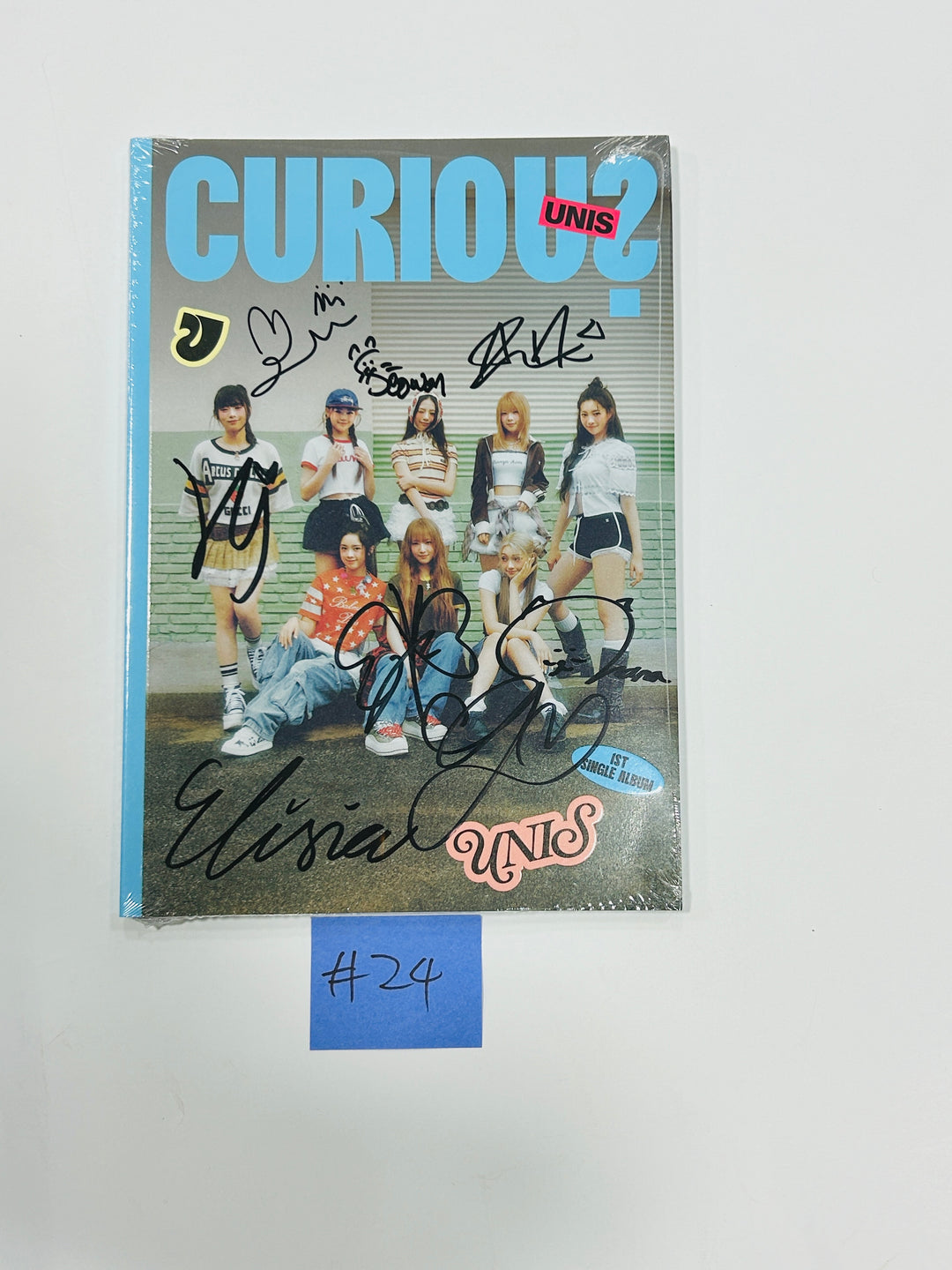 UNIS 'CURIOUS' - Hand Autographed(Signed) Album [24.9.4] (2) - HALLYUSUPERSTORE