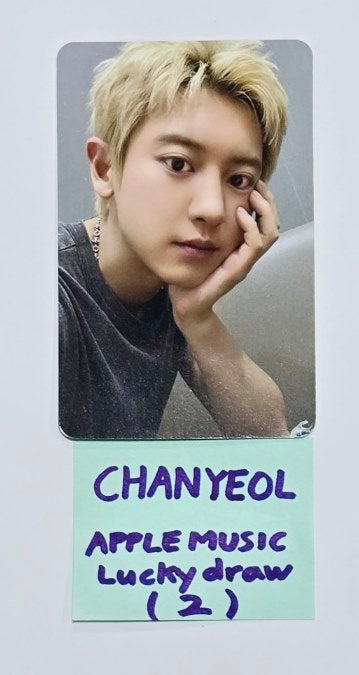 CHANYEOL "Black Out" - Apple Music Lucky Draw Event Photocard [24.9.5] - HALLYUSUPERSTORE