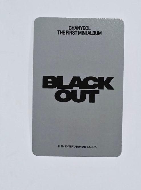 CHANYEOL "Black Out" - Apple Music Lucky Draw Event Photocard [24.9.5] - HALLYUSUPERSTORE