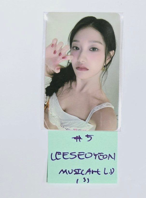 Fromis_9 "SuperSonic" - Music Art Lucky Draw Event Photocard [24.9.5] - HALLYUSUPERSTORE