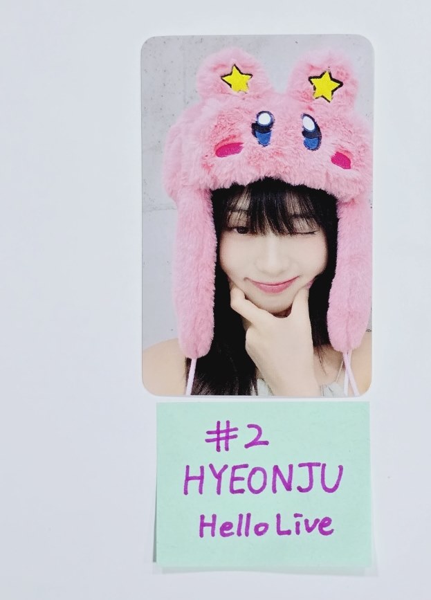 UNIS 'CURIOUS' - Hello Live Fansign Event Photocard Round 3 [24.9.5] - HALLYUSUPERSTORE