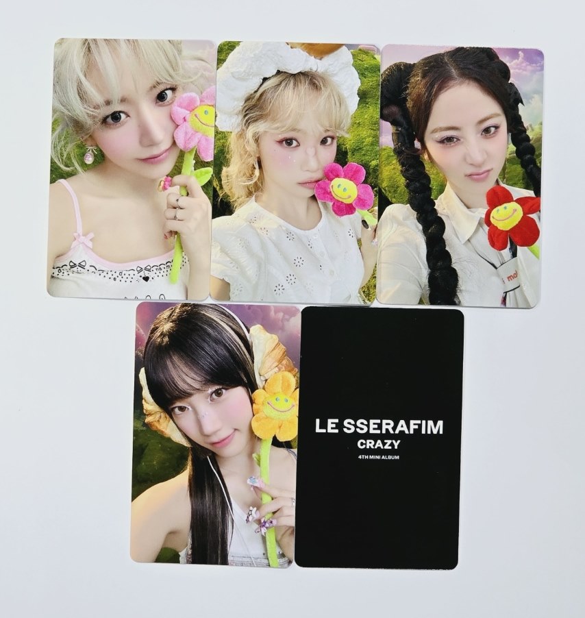 LE SSERAFIM "CRAZY" - Weverse Shop (KAKAO) Event Photocard [24.9.5] - HALLYUSUPERSTORE