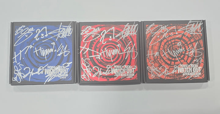 Xikers "HOUSE OF TRICKY : WATCH OUT" - Hand Autographed(Signed) Promo Album [24.9.6] - HALLYUSUPERSTORE